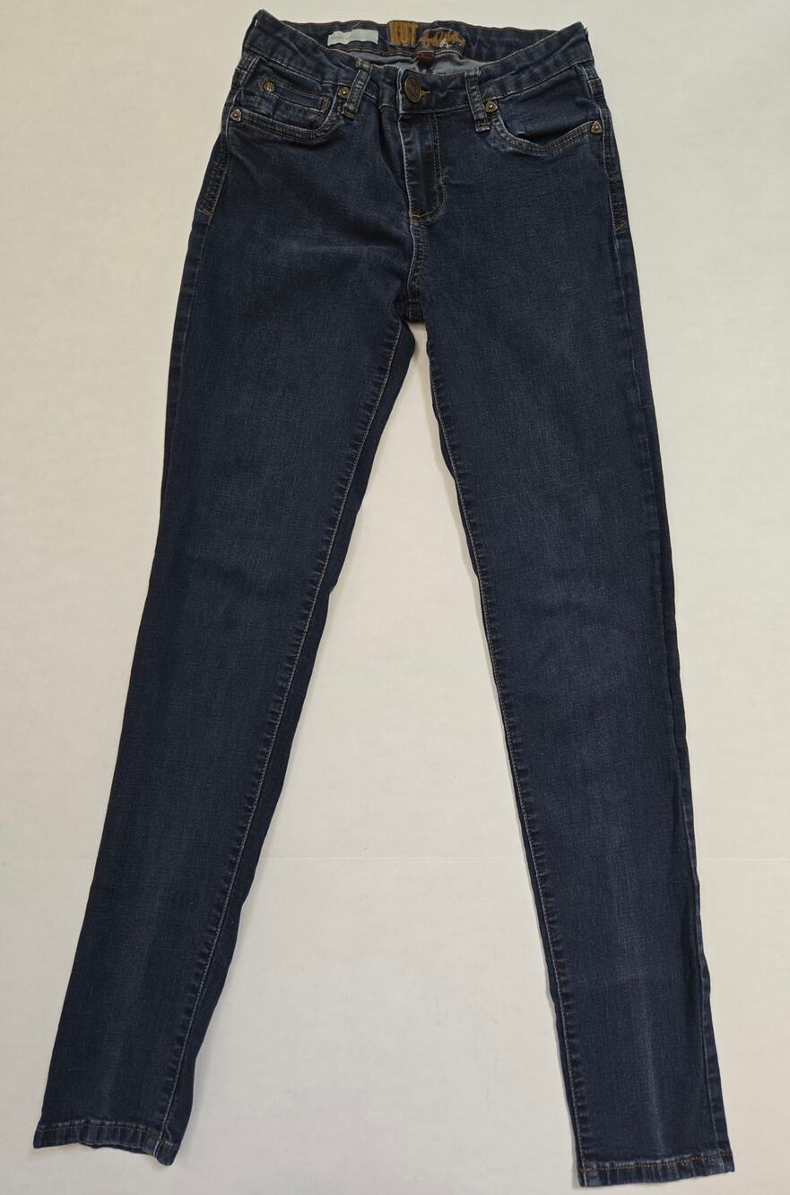Kut From The Kloth Lucille Skinny Jeans Womens 2 Dark Wash Stretch Denim